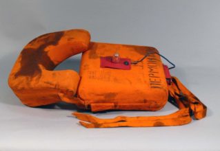 2012.65.1 Life Jacket from the Mikhail Lermontov