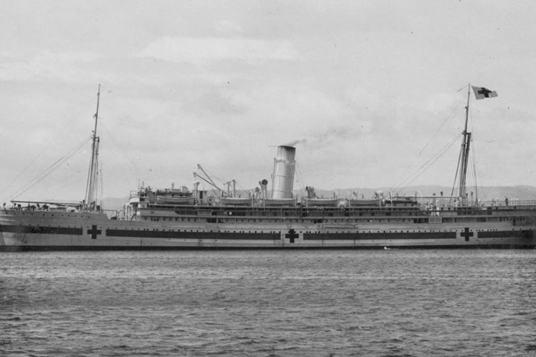 Hospital ship, SS Marama