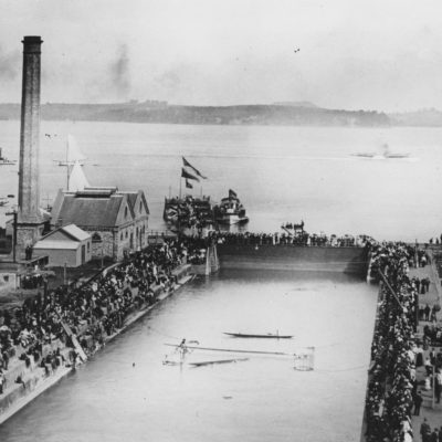 Opening of Calliope Dock 1888