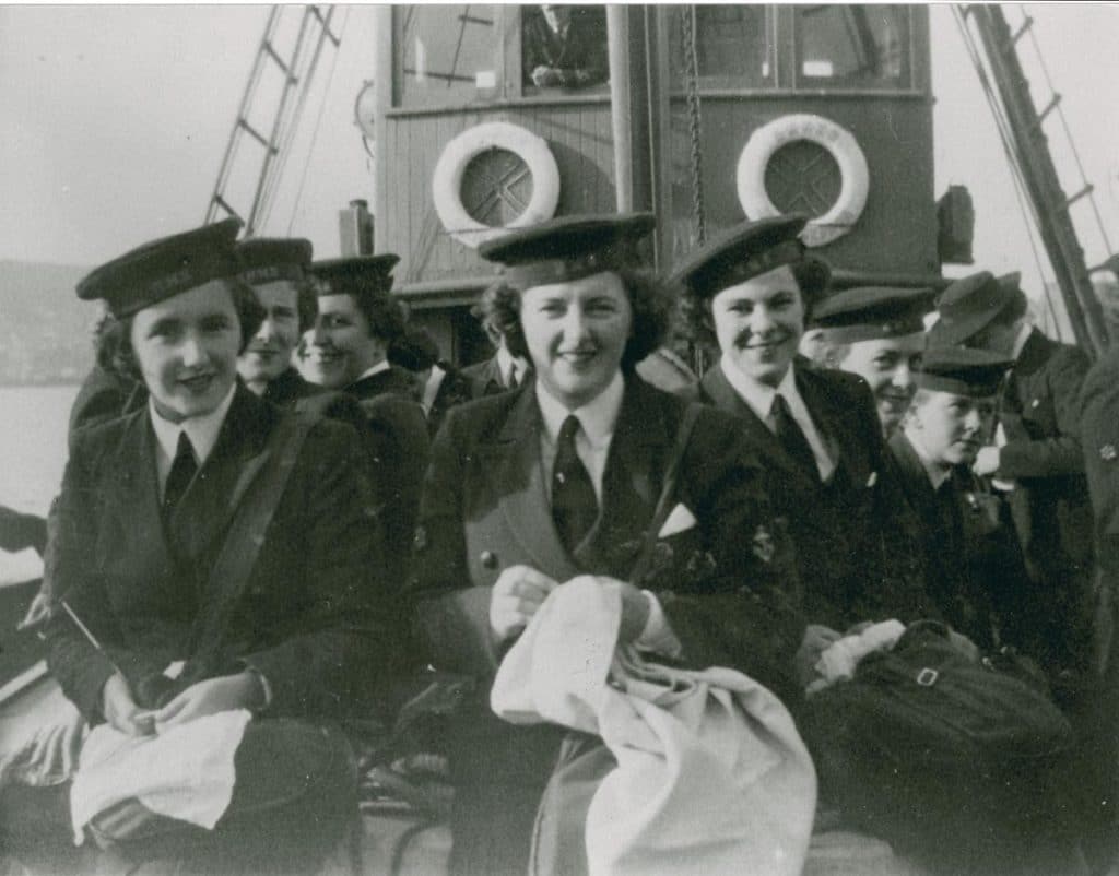 Wrens on the Janie Seddon 1944