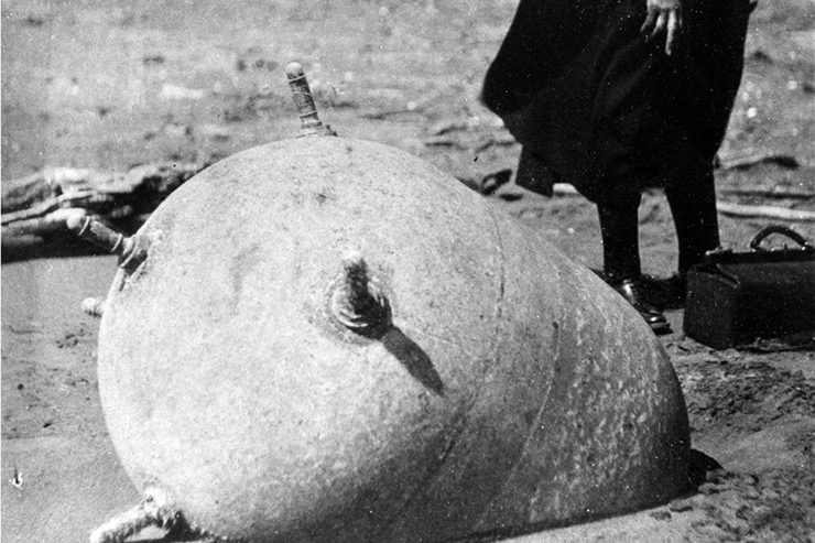 Mine on Foxton Beach