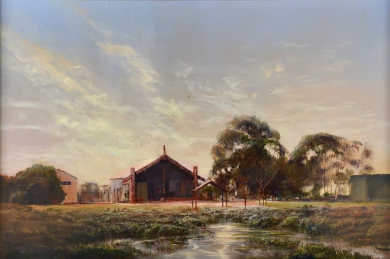 The Navy Marae at Ngataringa