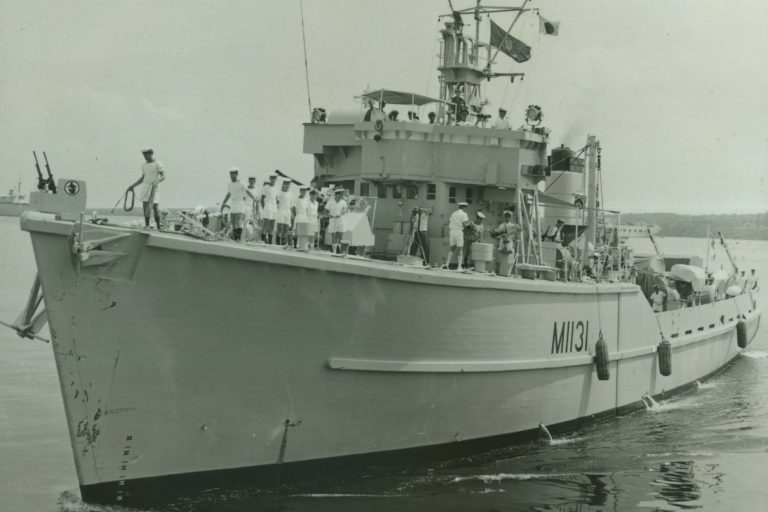 HMNZS Hickleton 1965