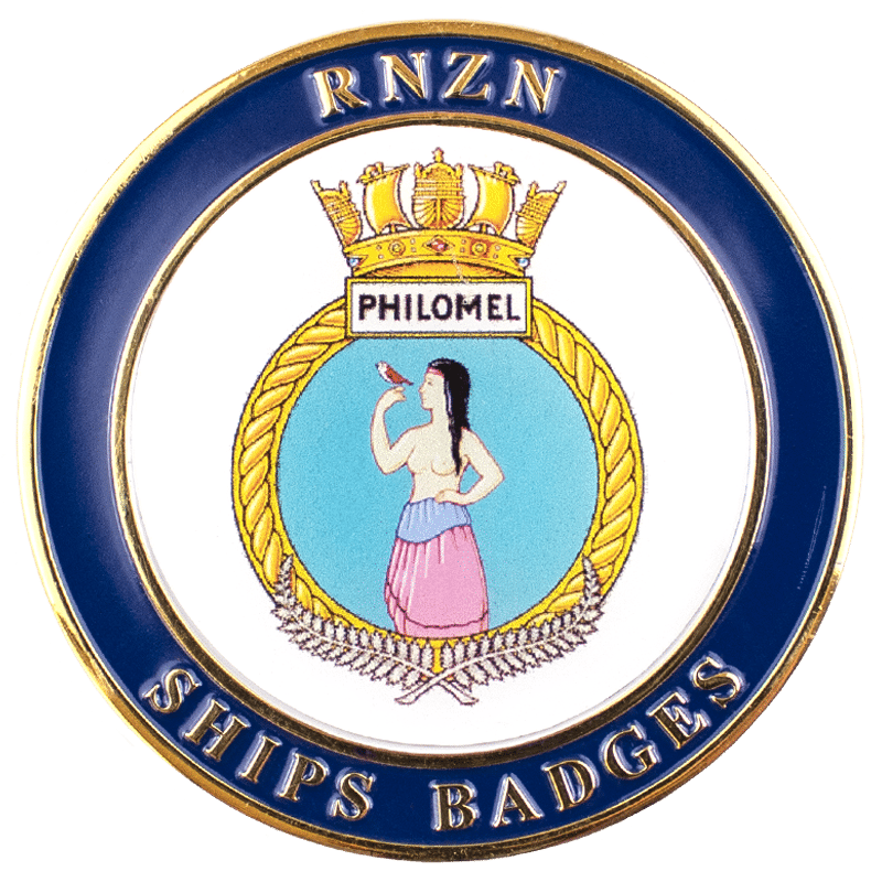 HMNZS Philomel Challenge Coin