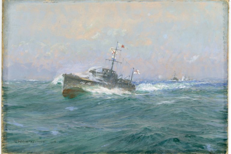 PAB-0001-Water-colour-ML142-at-sea-3 Water colour ML142 at sea