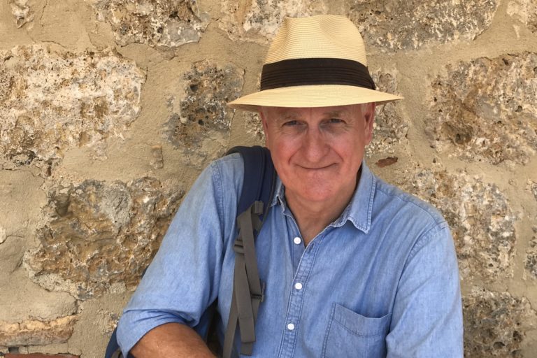 Peter at San Gimignano, Tuscany - Italy, 2017