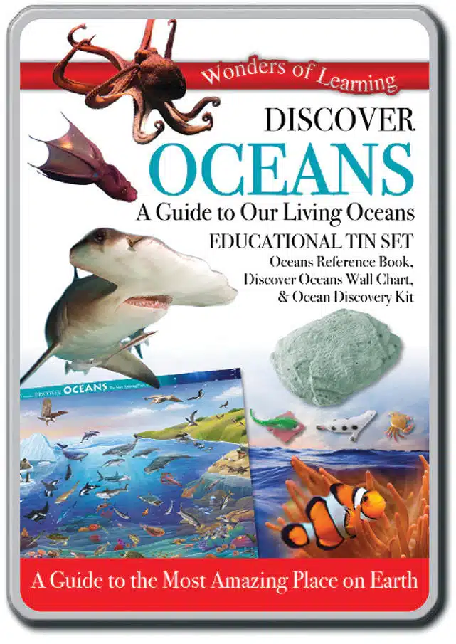 Discover Oceans Tin Set